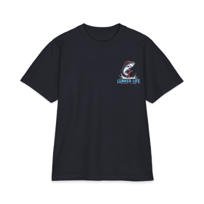Picture of Men’s Lunker Life - Mahi Mahi Graphic T-Shirt – USA on Navy